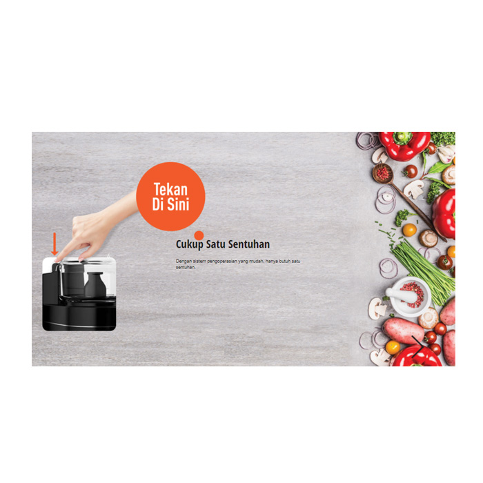 Panasonic Blender Food Processor - MKK51PKSR 